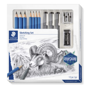 JUEGO DE DIBUJO STAEDTLER SKETCHING X 12 UN 61 100