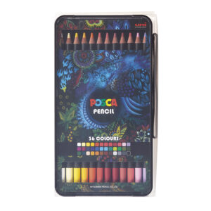 LAPICES POSCA X 36 COLORES KPE-200 36C