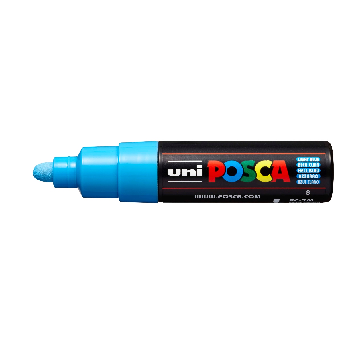 MARCADOR POSCA MITSUBISHI PC-7M 4.5 - 5.5MM CELESTE