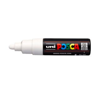 MARCADOR POSCA MITSUBISHI PC-7M 4.5 - 5.5MM BLANCO