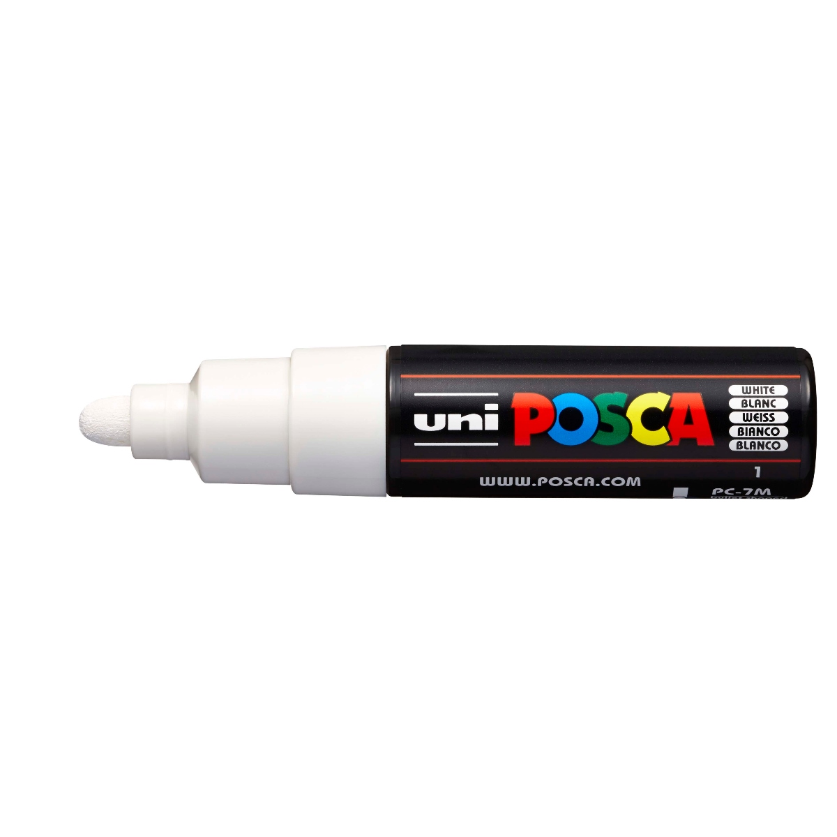 MARCADOR POSCA MITSUBISHI PC-7M 4.5 - 5.5MM BLANCO