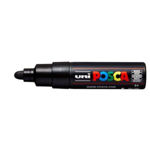 MARCADOR POSCA MITSUBISHI PC-7M 4.5 - 5.5MM NEGRO