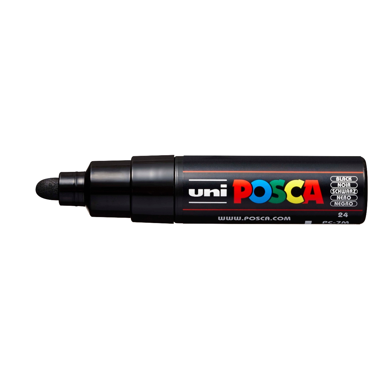 MARCADOR POSCA MITSUBISHI PC-7M 4.5 - 5.5MM NEGRO
