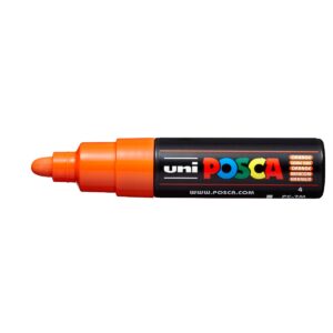 MARCADOR POSCA MITSUBISHI PC-7M 4.5 - 5.5MM NARANJA