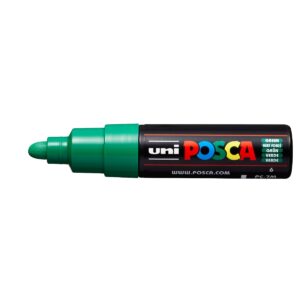 MARCADOR POSCA MITSUBISHI PC-7M 4.5 - 5.5MM VERDE