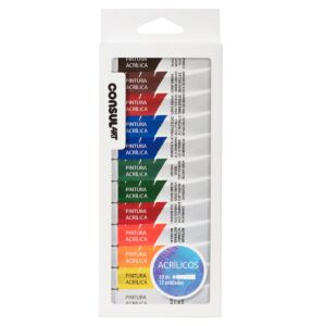 ACRILICO CONSUL-ART SET X 12