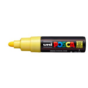 MARCADOR POSCA MITSUBISHI PC-7M 4.5 - 5.5MM AMARILLO