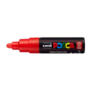 MARCADOR POSCA MITSUBISHI PC-7M 4.5 - 5.5MM ROJO
