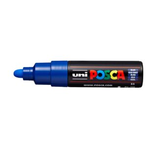 MARCADOR POSCA MITSUBISHI PC-7M 4.5 - 5.5MM AZUL