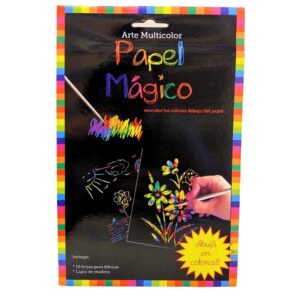 PAPEL MAGICO COLOURS HOJAS GRANDES