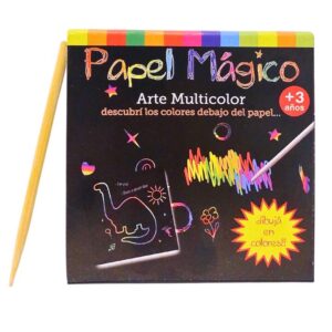 PAPEL MAGICO COLOURS SOBRE 25 HOJITAS EN EXHIBIDOR