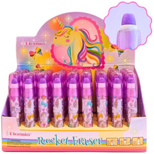 GOMA COLOURS DE BORRAR PUNTAS INTERCAMBIABLES UNICORNIO