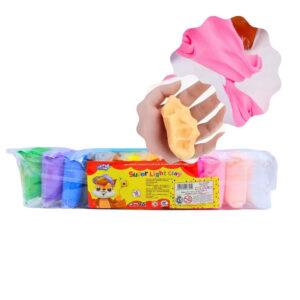 MASA COLOURS EN PAQUETE X 12 + ESTECA PLASTICA