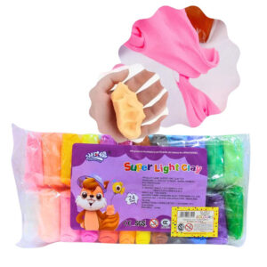 MASA COLOURS EN PAQUETE X 24 + ESTECA PLASTICA