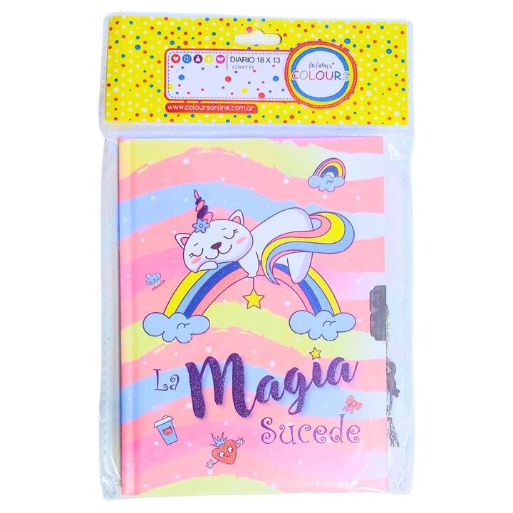 DIARIO COLOURS 18*13 LA MAGIA SUCEDE