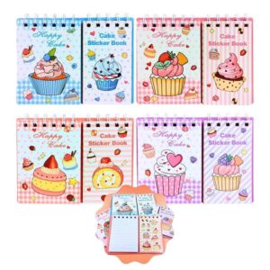 LIBRETA COLOURS + STICKERS CON HOJAS RAYADAS