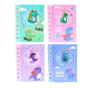LIBRETA COLOURS DINO CON VENTANA
