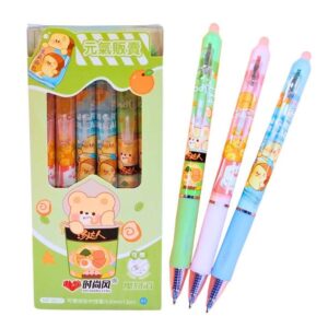 BOLIGRAFO COLOURS BORRABLE RETRACTIL OSO COMIDAS
