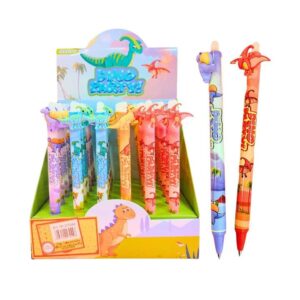BOLIGRAFO COLOURS BORRABLE RETRACTIL DINO