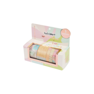 CINTA WASHI TAPE IBICO 5 ROLLOS 4 MTS BULLET JOURNAL EDITION