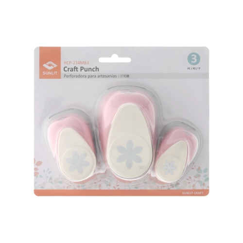 PERFORADORA IBICO SET MARGARITAS X 3 (16 MM 25 MM 38 MM)