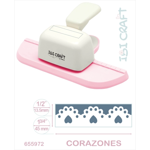 PERFORADORA IBICO ARTISTICA GUARDAS JUMBO CORAZONES