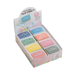 ALMOHADILLA IBICO DACTILAR DE COLORES 75 X 53 MM X 24 PCS