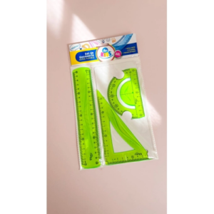 SET GEOMETRIA IBICO 20CM X 3PCS FLEXIBLE