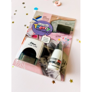 SELLOS IBICO ROTATIVOS SET SCHOOL ALMOHADILLA + TINTA