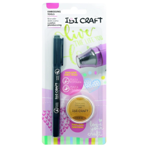 MARCADOR IBICO SET P/ EMBOSSING DOBLE PTA  + FRASCO
