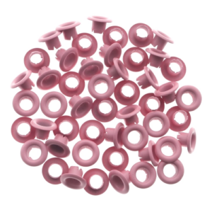 OJALILLOS IBICO ALUMINIO EYELET ROSA PASTEL 50 PCS