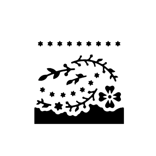 PERFORADORA IBICO CASSETTE 2 EN 1 FLORAL