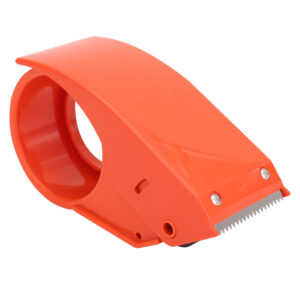 PORTACINTA EMBALAR DELI MANUAL PLASTICO AZUL Y ROJO