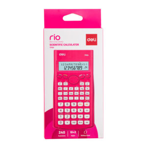 CALCULADORA DELI CIENTIFICA CORE (E1710AR) 12DG ROJA