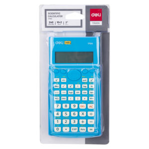 CALCULADORA DELI CIENTIFICA CORE (E1710AC) 12DG CELESTE