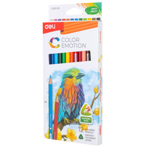 LAPICES COLORES DELI COLOR EMOTION X 12 ESTUCHE