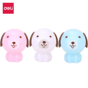 SACAPUNTA DELI PLASTICO PERRITO 2 COLORES BL X 1