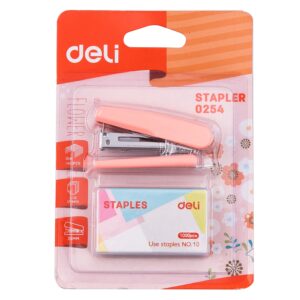 MINI ABROCHADORA DELI KIT X 12 HJ 4 COLORES SURTIDOS