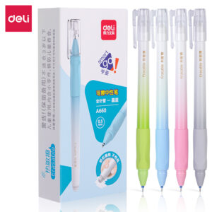 BOLIGRAFO DELI BORRABLE C/CAPUCHON 0.5MM GRIP COLOR