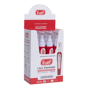 CORRECTOR TRABI LIQUIDO 7 ML LAPIZ X 12