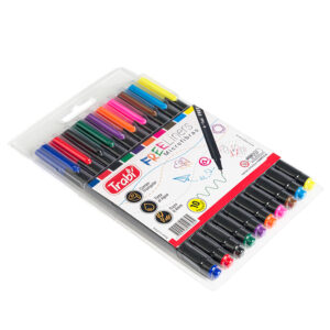 MARCADOR TRABI FREE LINER X 10 SURTIDO BLISTER