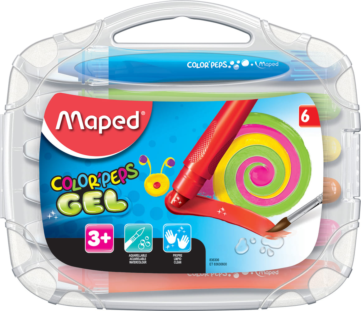 CRAYONES MAPED GEL X 6 UN (836111)