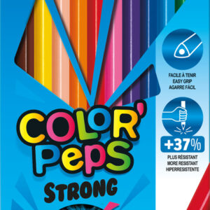 LAPICES COLORES MAPED STRONG X 12 UN ESTUCHE