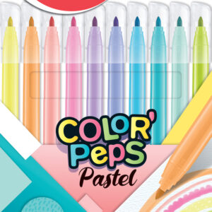 MARCADOR MAPED JUNGLE PASTEL X 10 UN ESTUCHE