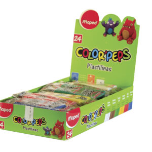 PLASTILINA MAPED X 24 UN 480 GRS SURTIDOS BARRA 20 GRS CAJA