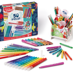 KIT MAPED DE COLOREO 50 PIEZAS