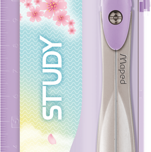 COMPAS MAPED STUDY PASTEL ESTUCHE IND