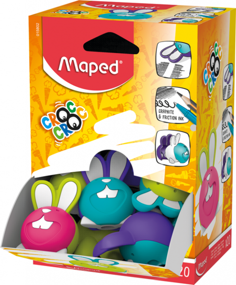 GOMA MAPED CROC CROC BUNNY PUZZLE X 20 UN DISPLAY