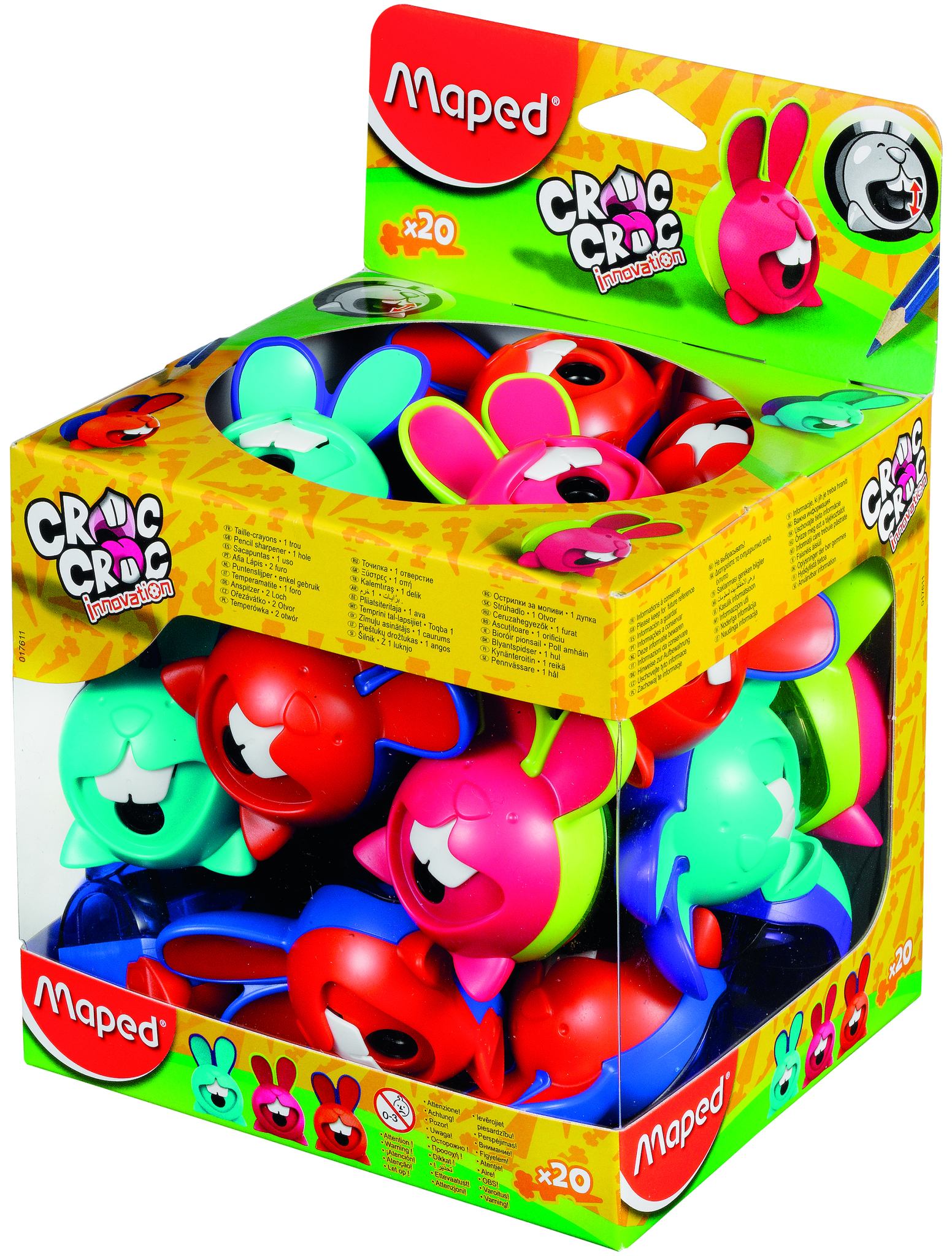 SACAPUNTA MAPED CROC CROC INNOVATION 1 ORIF X 20 UN CONEJITO