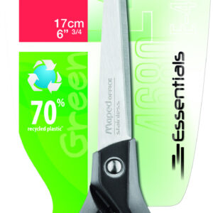 TIJERA MAPED ESSENTIAL GREEN 17 CM